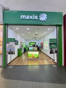 Maxis store at Aiman Mall, Kota Samarahan